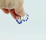 Handmade Evil Eye Chandelier Earrings