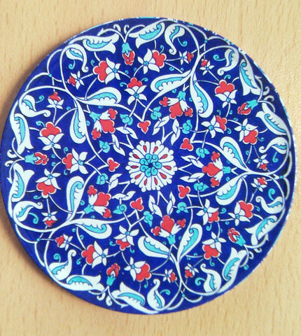 Handmade Coaster set of 4, Boho Home Decor Coasters